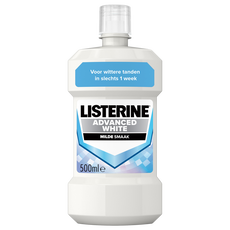 Listerine Advanced White Milde Smaak Mondwater 500 ML