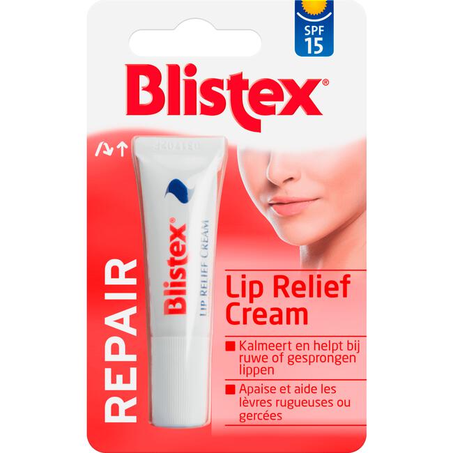 Blistex Lip Relief Cream Tube Blister