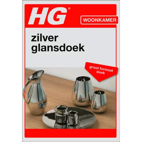 HG Zilver Glansdoek