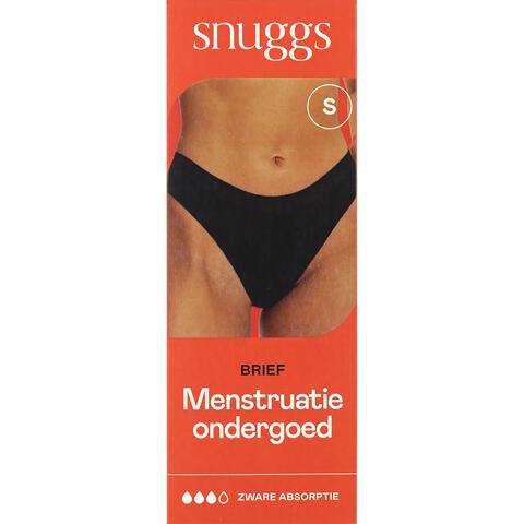 Snuggs Brief Tencel™ Heavy Absorption Black S