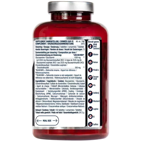 Lucovitaal Glucosamine Chondroïtine 1500/500 mg Tabletten 150 stuks