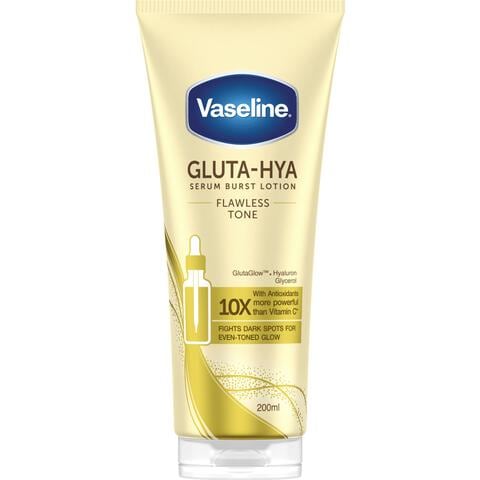 Vaseline Gluta-Hya Lotion Flawless Tone 200 ML