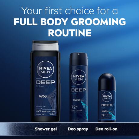 NIVEA MEN Deep Beat Deodorant Spray 150 ML