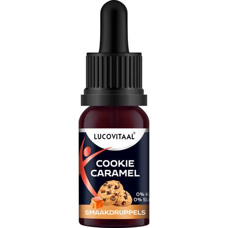 Lucovitaal Smaakdruppels Cookie Caramel Suikervrij 20 ml
