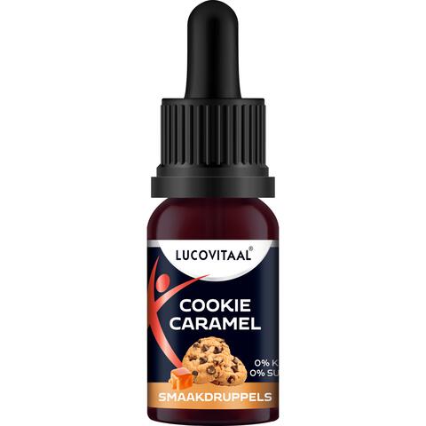 Lucovitaal Smaakdruppels Cookie Caramel Suikervrij 20 ml