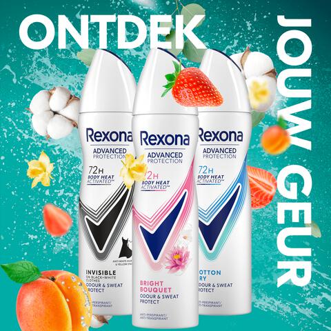 Rexona Woman Advanced Protection Bright Bouquet Deodorant Spray 150 ML