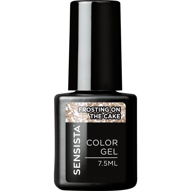 Sensista Color Gel Nagellak Frosting on the Cake Zilver/Glitter
