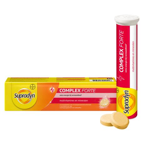 Supradyn Complex Forte Multivitamine Voor Extra Energie 15 Bruistabletten