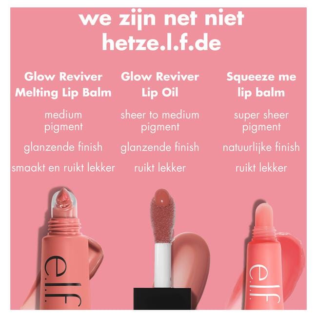 e.l.f. Glow Reviver Melting Lip Balm Java Chip