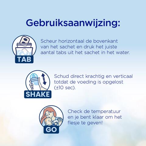 Nutrilon Tabs 1 Volledige Zuigelingenvoeding 0-6 Maanden