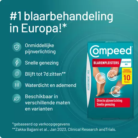 Compeed Blarenpleister Mix Pleisters 10 stuks