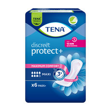 TENA Discreet Maxi Verbanden 6 stuks