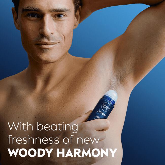 NIVEA MEN Deep Beat Deodorant Roller 50 ML
