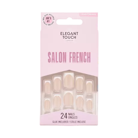 Elegant Touch Salon French 168 Nepnagels 24 stuks