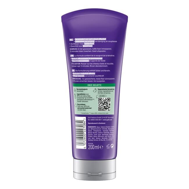 Guhl Zilverglans & Verzorging Anti-Geel Masker 200 ML