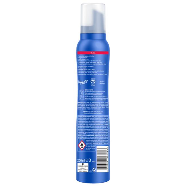 Taft Styling Ultra Haarmousse 200 ML