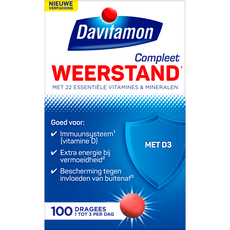 Davitamon Compleet Weerstand Met Vitamine C & D 100 Stuks