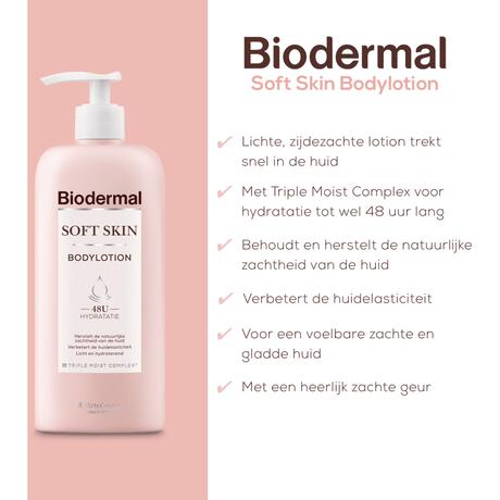 Biodermal Soft Skin Bodylotion 400 ML