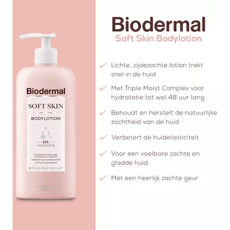Biodermal Soft Skin Bodylotion 400 ML