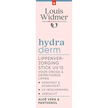Louis Widmer Hydraderm Lippenverzorging Stick SPF15 Licht Geparfurmeerd