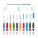 GUM® Trav-Ler Ragers Groen 1,1 mm 6 stuks