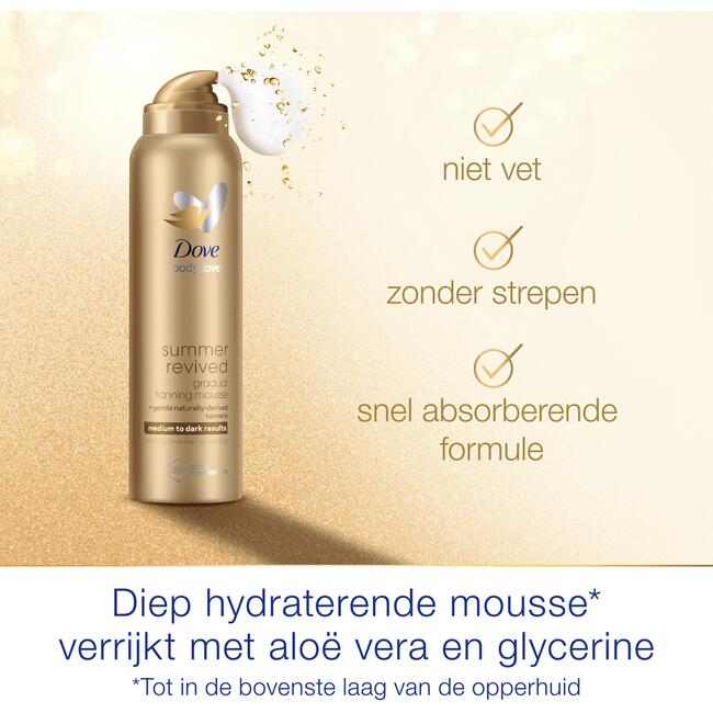 Dove DermaSpa Summer Revived Medium-Dark Tanning Mousse 150 ML