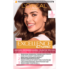 L'Oréal Paris Excellence Crème Verzorgende Crèmekleuring 5 Lichtbruin