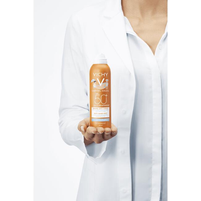 Vichy Capital Soleil Anti-Zand Zonnebrandspray Kind SPF50+ 200 ML
