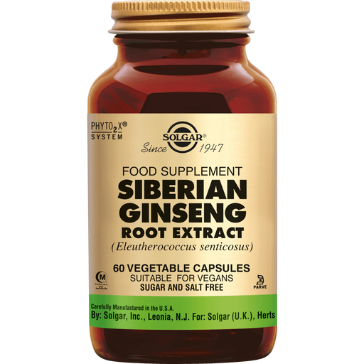 Solgar Siberian Ginseng Root Extract 60 stuks