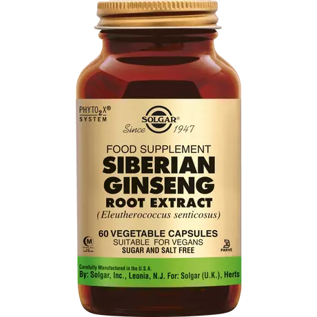 Solgar Siberian Ginseng Root Extract 60 stuks