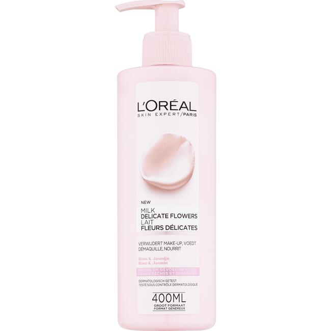 L'Oréal Paris Delicate Flowers Reinigingsmelk 400 ML