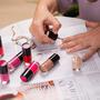 Etos Pure Nail Polish Pink Sparkle 5 ML