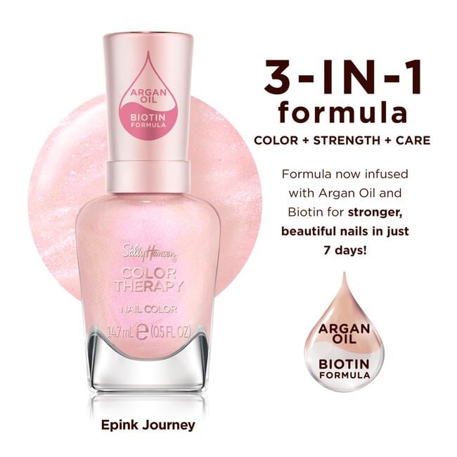 Sally Hansen Color Therapy Nagellak - Roze - 227 Epink Journey