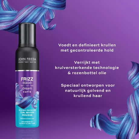 John Frieda Frizz Ease Dream Curls Curl Reviver Mousse 200 ML