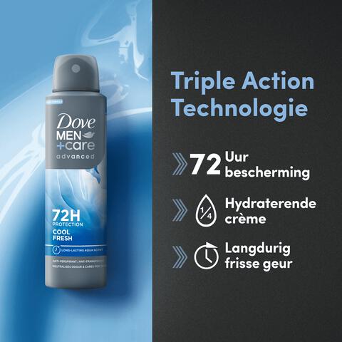 Dove Men+Care Advanced Cool Fresh Anti-transpirant Deodorant Spray 150 ML