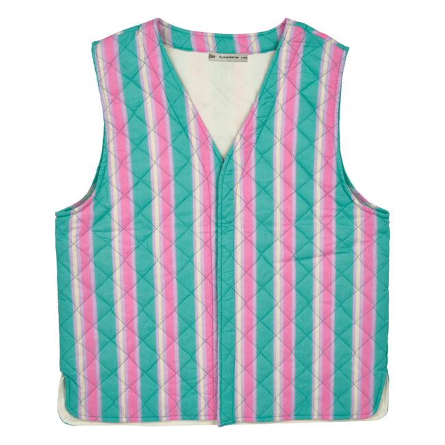 Gilet streep groen  L/XL by Kim Kötter