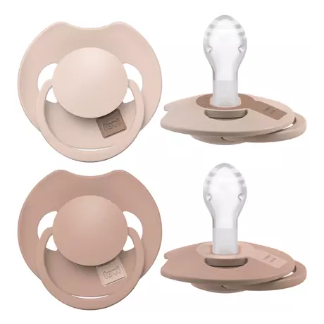 Difrax LOVI Prime Fopspeen 18M+ Nude/Blush 2 stuks