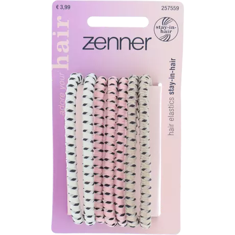 Zenner Haarelastiek Stay-in-Hair 7x