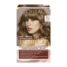 L'Oréal Paris Excellence Universal Nudes Permanente Haarverf 6U Donkerblond