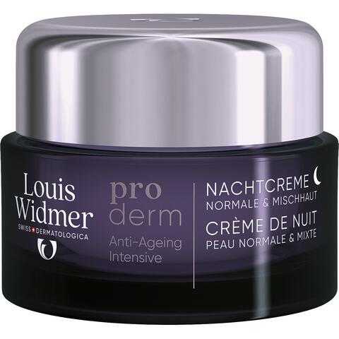 Louis Widmer Proderm Nachtcrème Licht Geparfumeerd 50 ML