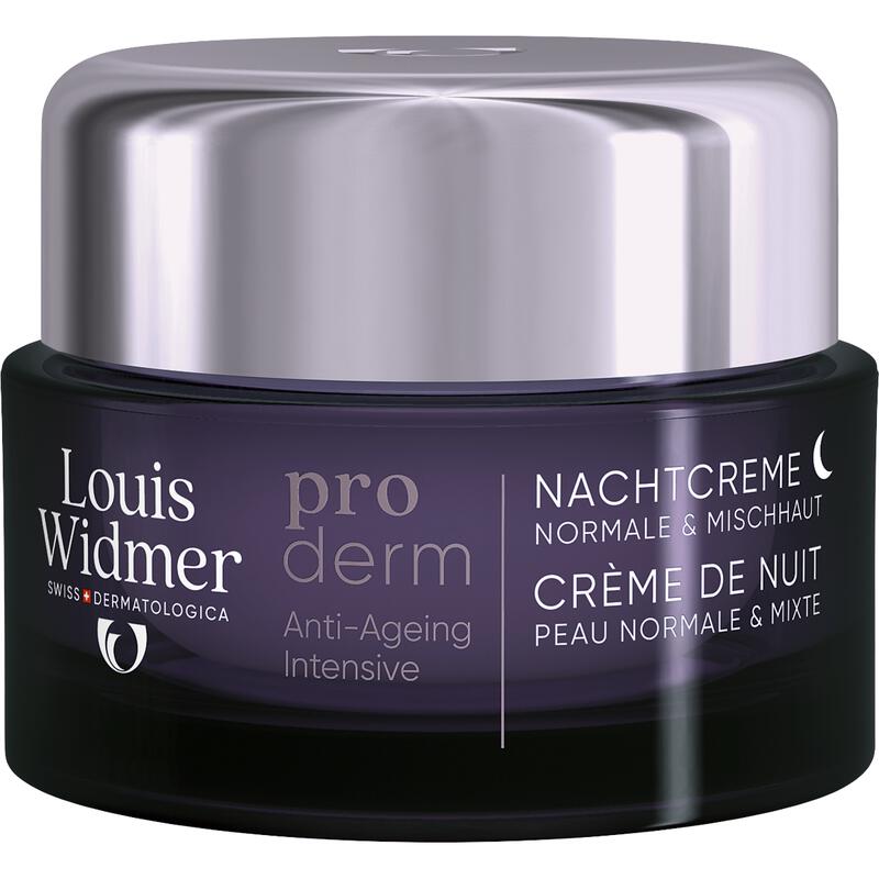 Louis Widmer Proderm Nachtcrème Licht Geparfumeerd 50 ML
