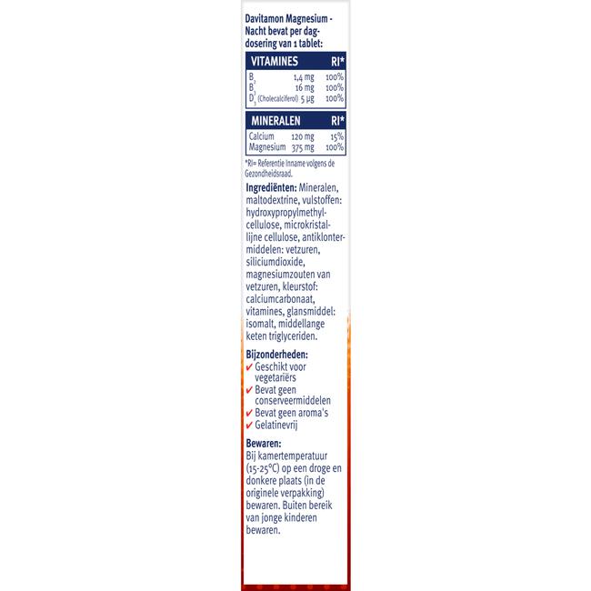 Davitamon Voor De Nacht Magnesium Tabletten