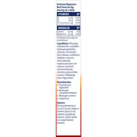 Davitamon Voor De Nacht Magnesium Tabletten 30 stuks