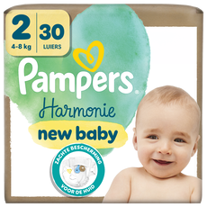 Pampers Harmonie Luiers Maat 2 4-8 kg 30 stuks