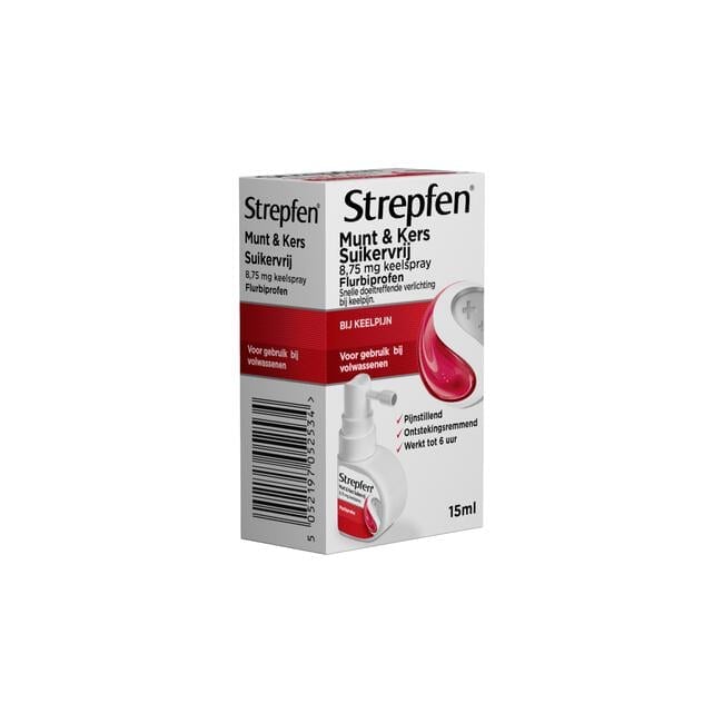 Strepfen 8,75 mg Keelspray 15 ml