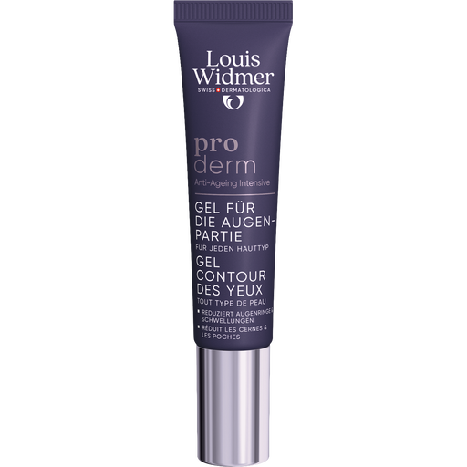 Louis Widmer Proderm Oogomtrekgel Zonder Parfum 15 ML