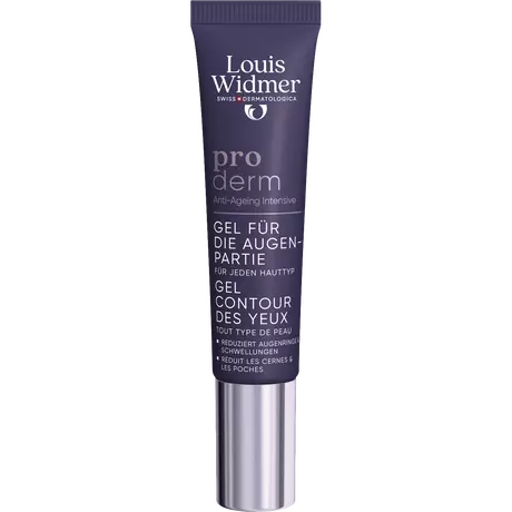 Louis Widmer Proderm Oogomtrekgel Zonder Parfum 15 ML
