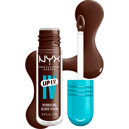 NYX Professional Makeup Lip IV Hydraterende Lipgloss Stain Espresso Soak