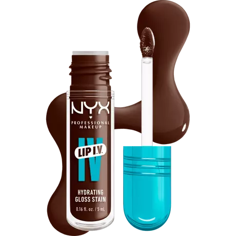 NYX Professional Makeup Lip IV Hydraterende Lipgloss Stain Espresso Soak