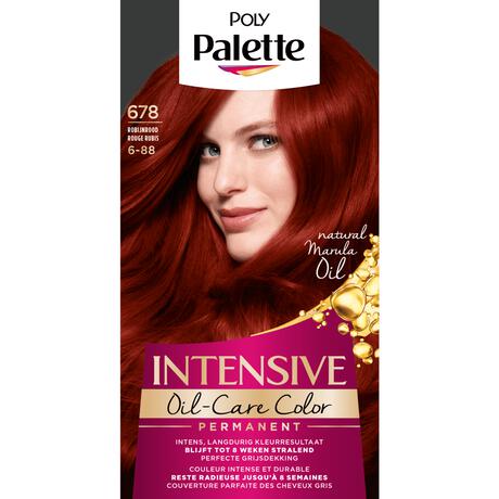Poly Palette Intensive Crème Coloration 678 Robijn Rood